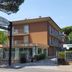 Hotel Nazionale in Milano Marittima exterior with balconies and entrance gate