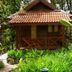 Lantawadee Resort And Spa in Ko Lanta, tropical bungalow surrounded by lush greenery